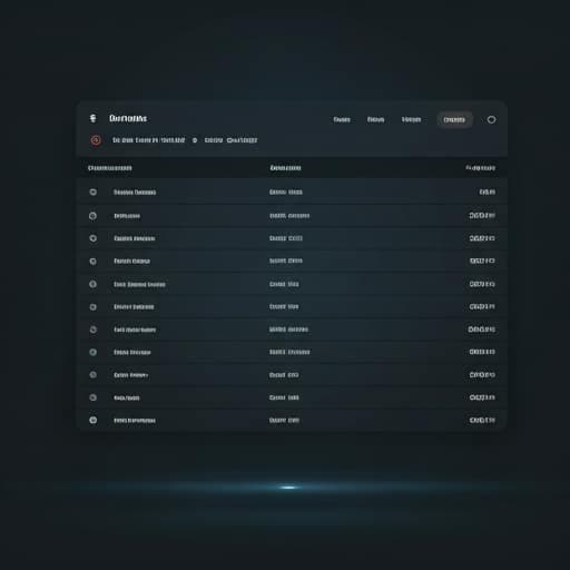 Interfaz de dashboard con gráficos financieros